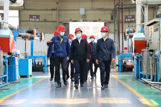 兰州市委常委、市委组织部部长潘喆一行莅临兰州众邦电线电缆集团有限公司调研考察 兰州市委常委、市委组织部部长潘喆一行莅临兰州众邦电线电缆集团有限公司调研考察